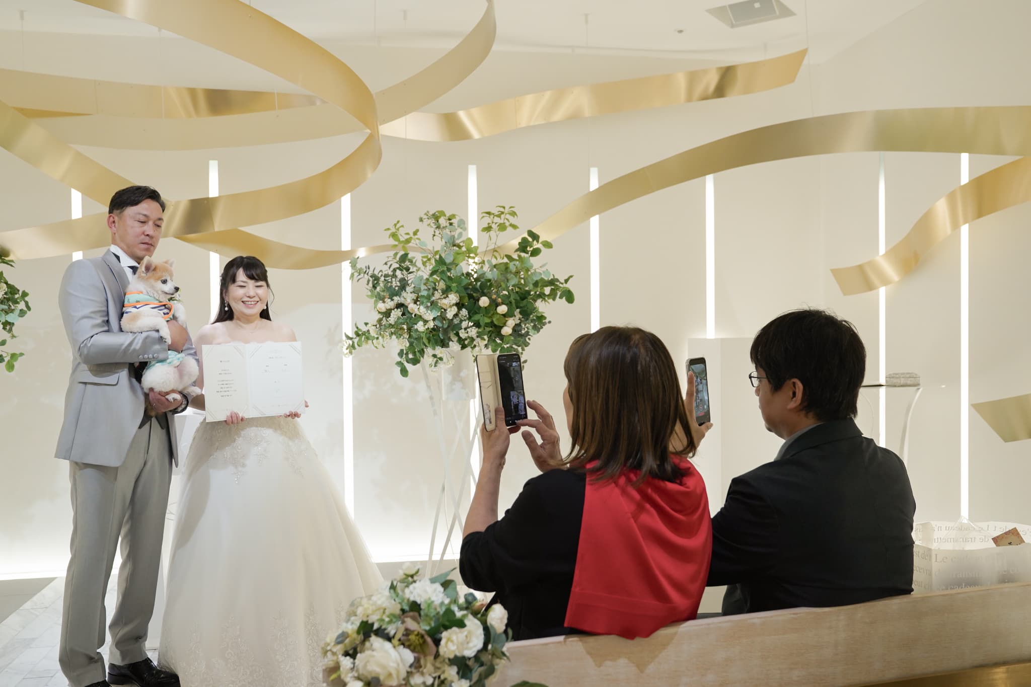 わんちゃんと一緒におひろめフォトを♪